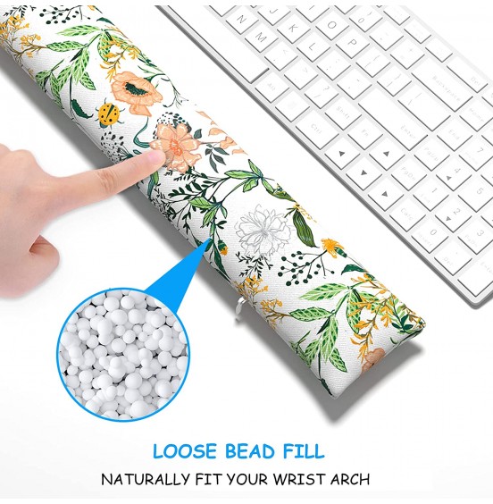 Atufsuat Bean Bag Wrist Rest, Ergonomic Wrist Support for Mouse and Keyboard, Beaded Cushion for Wrist Arm Hand Elbow Support, Computer Laptop Accessories, Office Desk Decor for Women Men, Teal Marble Atufsuat Bean Bag Wrist Rest, Ergonomic Wrist Support for Mouse and Keyboard, Beaded Cushion for Wrist Arm Hand Elbow Support, Computer Laptop Accessories, Office Desk Decor for Women Men, Teal Marble